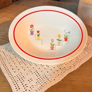 Vintage American Limoges Triumph Posey Shop China serving bowl